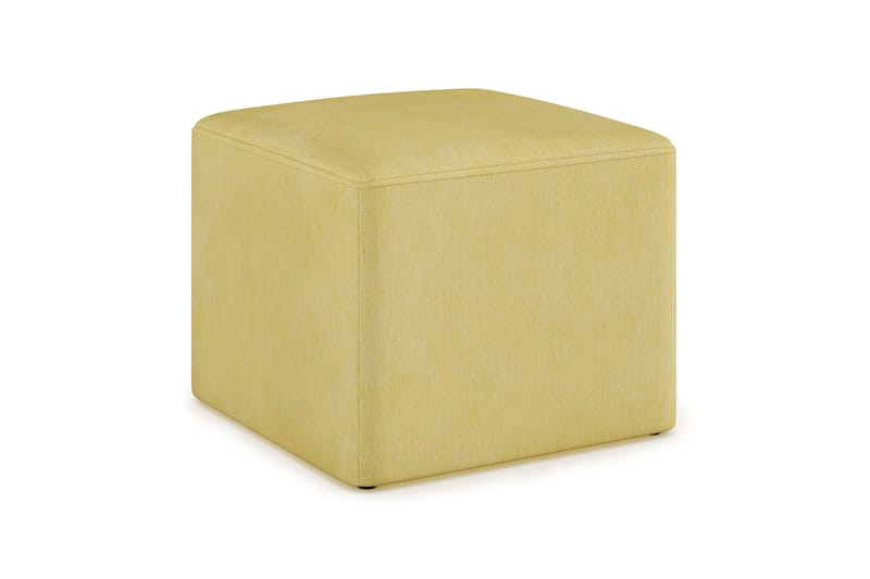 Crazy Boxypall - Gul - Products - Möbler - Fåtölj & stolar - Pall & puff - Sittpuff