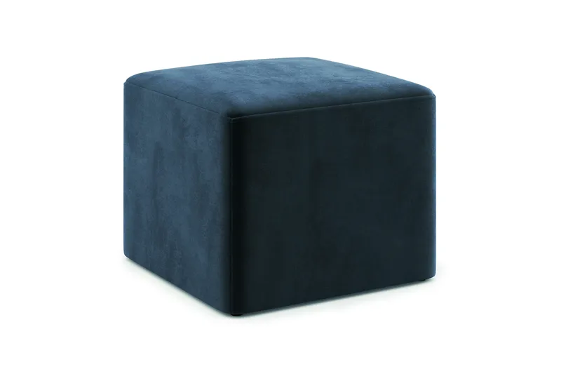 Crazy Boxypall - Mörkblå - Products - Möbler - Fåtölj & stolar - Pall & puff - Sittpuff