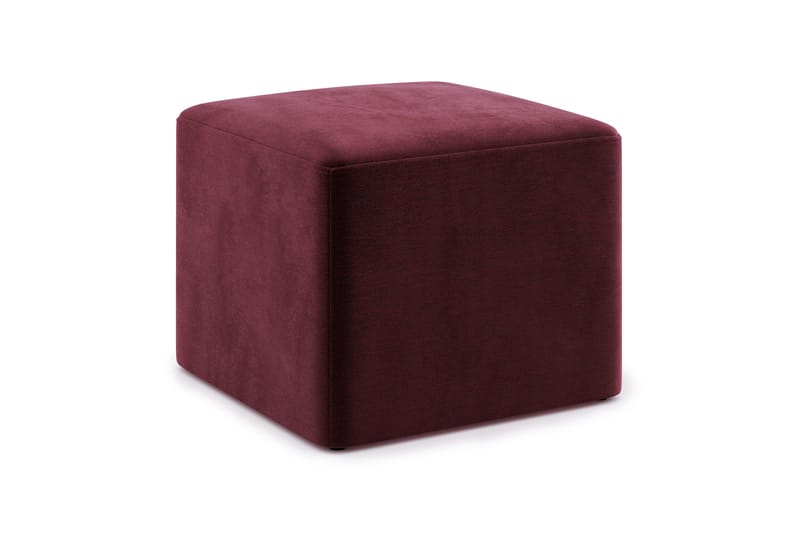 Crazy Boxypall - Röd - Products - Möbler - Fåtölj & stolar - Pall & puff - Sittpuff