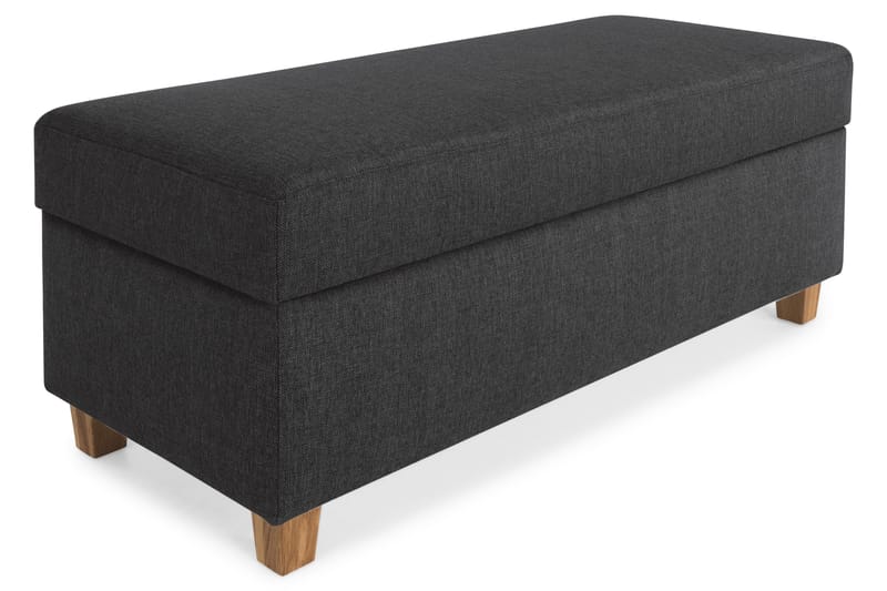Crazy Fotpall med Förvaring 120x50 - Antracit - Products - Möbler - Fåtölj & stolar - Pall & puff - Fotpallar