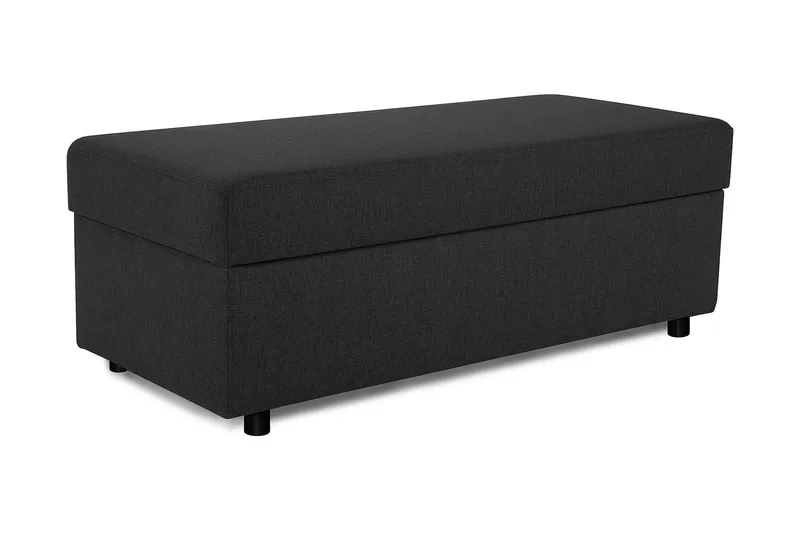 Crazy Fotpall med Förvaring 120x50 - Antracit - Products - Möbler - Fåtölj & stolar - Pall & puff - Fotpallar