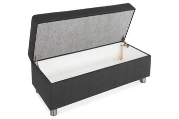 Crazy Fotpall med Förvaring 120x50 - Antracit - Products - Möbler - Fåtölj & stolar - Pall & puff - Fotpallar