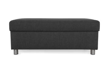 Crazy Fotpall med Förvaring 120x50 - Antracit - Products - Möbler - Fåtölj & stolar - Pall & puff - Fotpallar