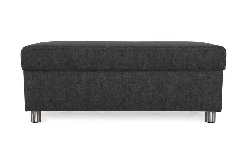 Crazy Fotpall med Förvaring 120x50 - Antracit - Products - Möbler - Fåtölj & stolar - Pall & puff - Fotpallar