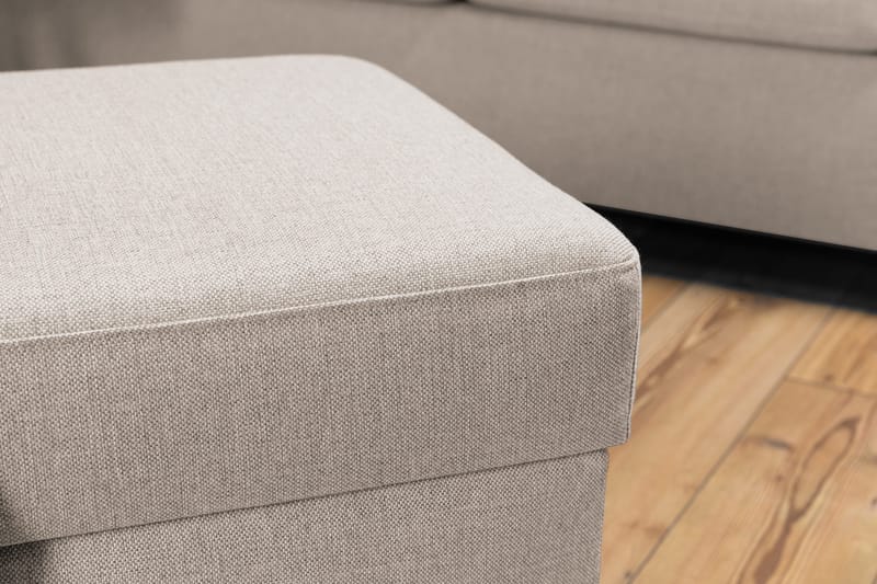 Crazy Fotpall med Förvaring 120x50 - Beige - Products - Möbler - Fåtölj & stolar - Pall & puff - Fotpallar