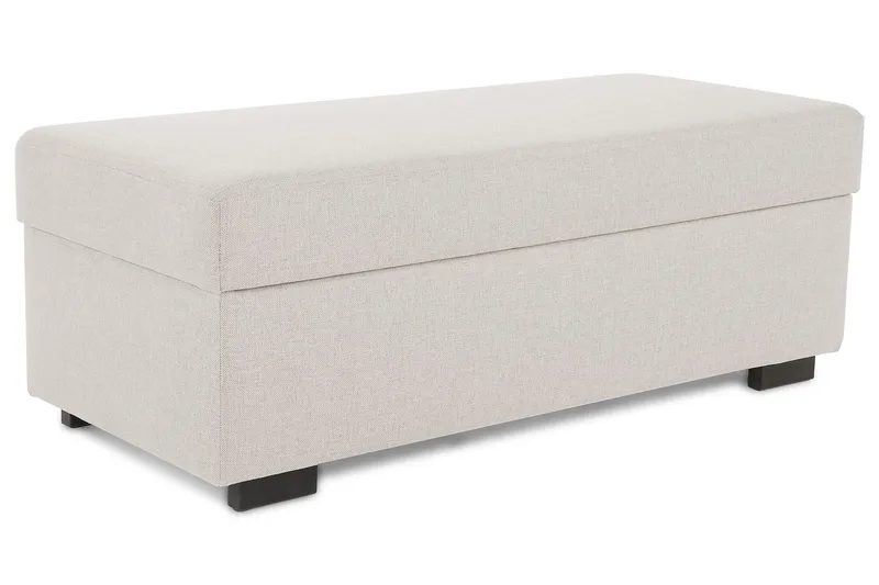 Crazy Fotpall med Förvaring 120x50 - Beige - Products - Möbler - Fåtölj & stolar - Pall & puff - Fotpallar