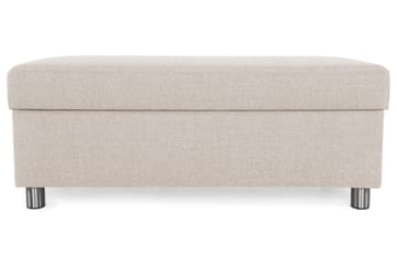 Crazy Fotpall med Förvaring 120x50 - Beige - Products - Möbler - Fåtölj & stolar - Pall & puff - Fotpallar