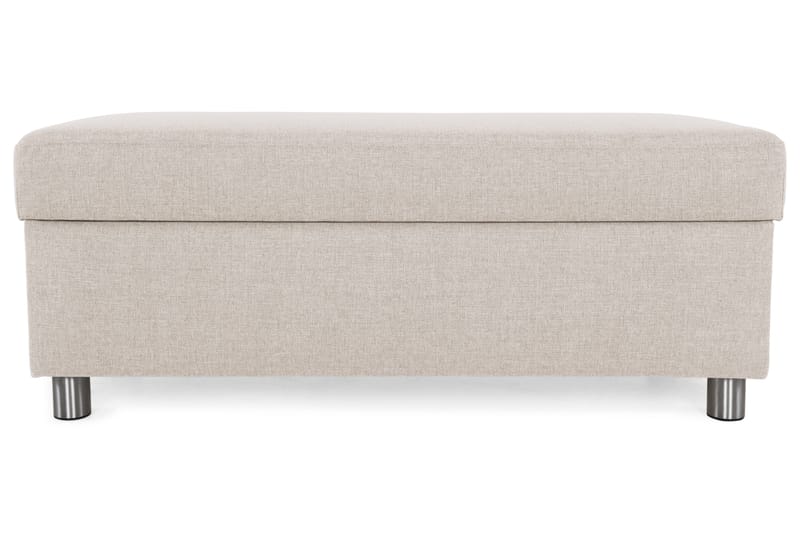 Crazy Fotpall med Förvaring 120x50 - Beige - Products - Möbler - Fåtölj & stolar - Pall & puff - Fotpallar