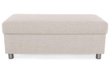 Crazy Fotpall med Förvaring 120x50 - Beige - Products - Möbler - Fåtölj & stolar - Pall & puff - Fotpallar