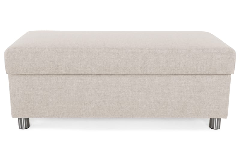 Crazy Fotpall med Förvaring 120x50 - Beige - Products - Möbler - Fåtölj & stolar - Pall & puff - Fotpallar