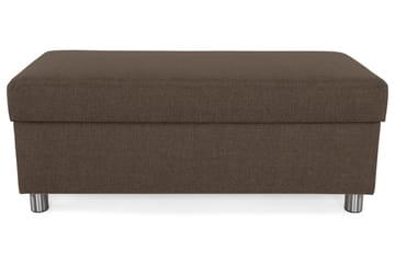 Crazy Fotpall med Förvaring 120x50 - Brun - Products - Möbler - Fåtölj & stolar - Pall & puff - Fotpallar