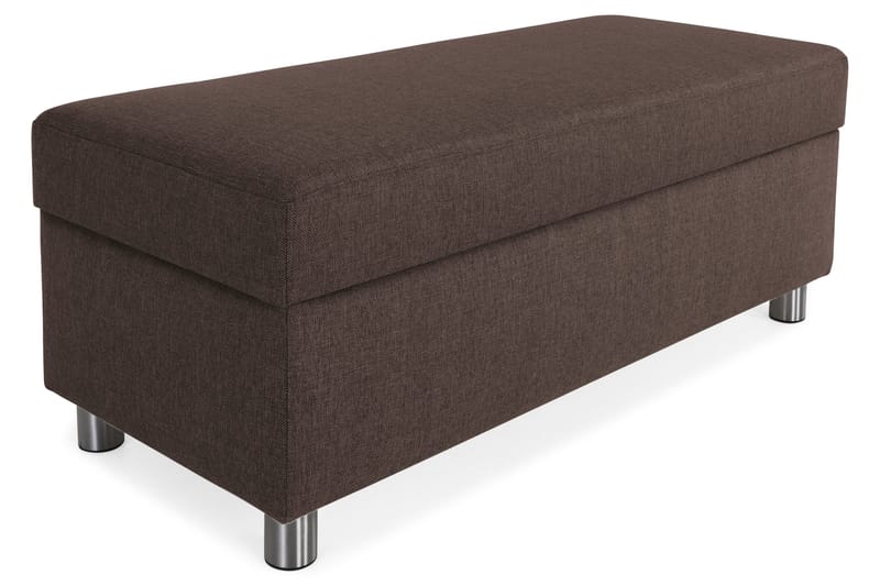 Crazy Fotpall med Förvaring 120x50 - Brun - Products - Möbler - Fåtölj & stolar - Pall & puff - Fotpallar