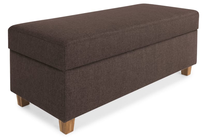Crazy Fotpall med Förvaring 120x50 - Brun - Products - Möbler - Fåtölj & stolar - Pall & puff - Fotpallar