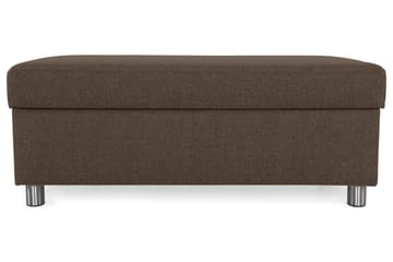 Crazy Fotpall med Förvaring 120x50 - Brun - Products - Möbler - Fåtölj & stolar - Pall & puff - Fotpallar