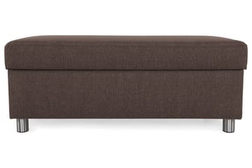 Crazy Fotpall med Förvaring 120x50 - Brun - Products - Möbler - Fåtölj & stolar - Pall & puff - Fotpallar