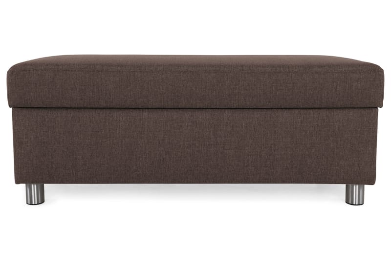 Crazy Fotpall med Förvaring 120x50 - Brun - Products - Möbler - Fåtölj & stolar - Pall & puff - Fotpallar