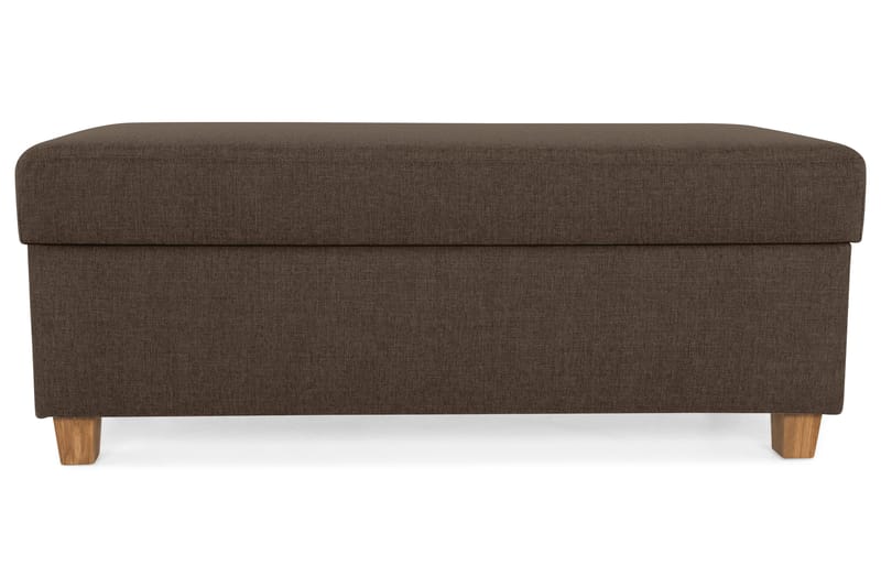 Crazy Fotpall med Förvaring 120x50 - Brun - Products - Möbler - Fåtölj & stolar - Pall & puff - Fotpallar