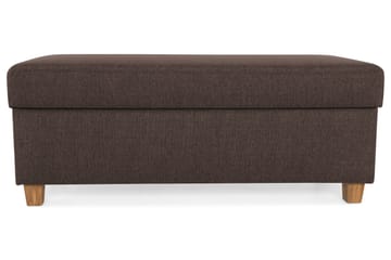 Crazy Fotpall med Förvaring 120x50 - Brun - Products - Möbler - Fåtölj & stolar - Pall & puff - Fotpallar