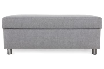 Crazy Fotpall med Förvaring 120x50 - Ljusgrå - Products - Möbler - Fåtölj & stolar - Pall & puff - Fotpallar