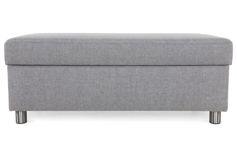 Crazy Fotpall med Förvaring 120x50 - Ljusgrå - Products - Möbler - Fåtölj & stolar - Pall & puff - Fotpallar