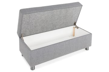 Crazy Fotpall med Förvaring 120x50 - Ljusgrå - Products - Möbler - Fåtölj & stolar - Pall & puff - Fotpallar