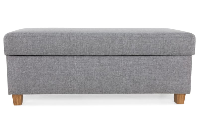Crazy Fotpall med Förvaring 120x50 - Ljusgrå - Products - Möbler - Fåtölj & stolar - Pall & puff - Fotpallar