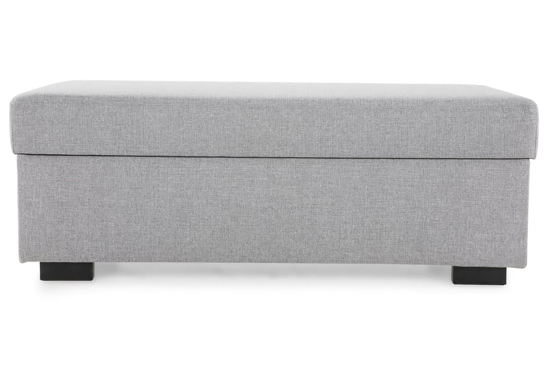 Crazy Fotpall med Förvaring 120x50 - Ljusgrå - Products - Möbler - Fåtölj & stolar - Pall & puff - Fotpallar