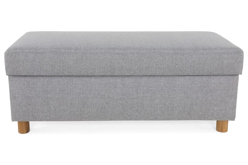 Crazy Fotpall med Förvaring 120x50 - Ljusgrå - Products - Möbler - Fåtölj & stolar - Pall & puff - Fotpallar