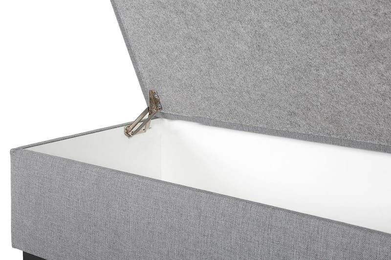 Crazy Fotpall med Förvaring 120x50 - Ljusgrå - Products - Möbler - Fåtölj & stolar - Pall & puff - Fotpallar