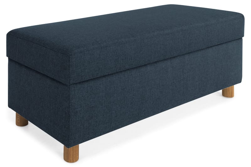 Crazy Fotpall med Förvaring 120x50 - Mörkblå - Products - Möbler - Fåtölj & stolar - Pall & puff - Fotpallar