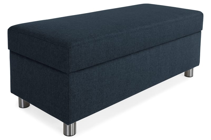 Crazy Fotpall med Förvaring 120x50 - Mörkblå - Products - Möbler - Fåtölj & stolar - Pall & puff - Fotpallar