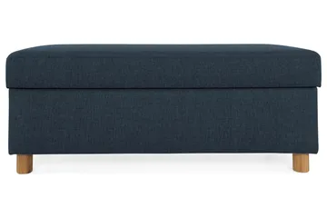 Crazy Fotpall med Förvaring 120x50 - Mörkblå - Products - Möbler - Fåtölj & stolar - Pall & puff - Fotpallar