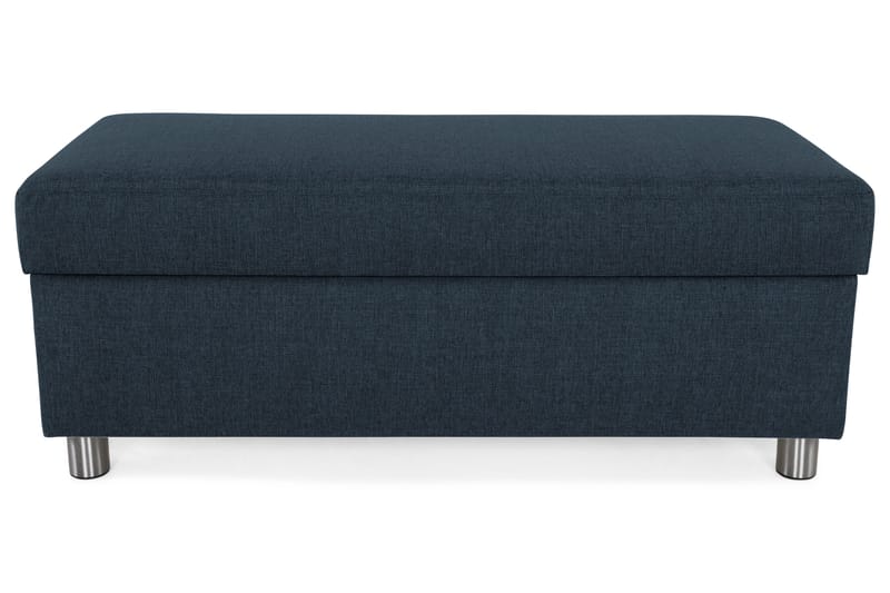 Crazy Fotpall med Förvaring 120x50 - Mörkblå - Products - Möbler - Fåtölj & stolar - Pall & puff - Fotpallar