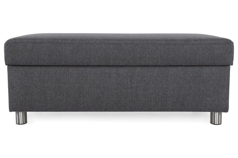 Crazy Fotpall med Förvaring 120x50 - Mörkgrå - Products - Möbler - Fåtölj & stolar - Pall & puff - Fotpallar