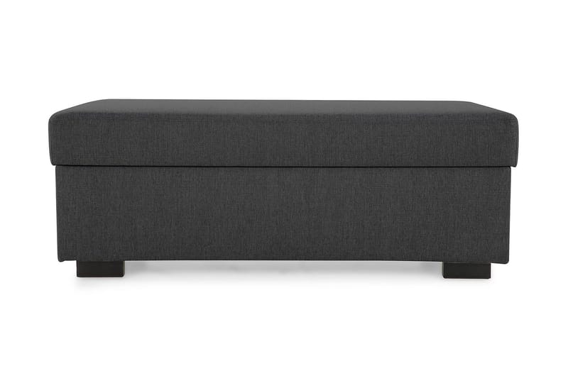 Crazy Fotpall med Förvaring 120x50 - Mörkgrå - Products - Möbler - Fåtölj & stolar - Pall & puff - Fotpallar