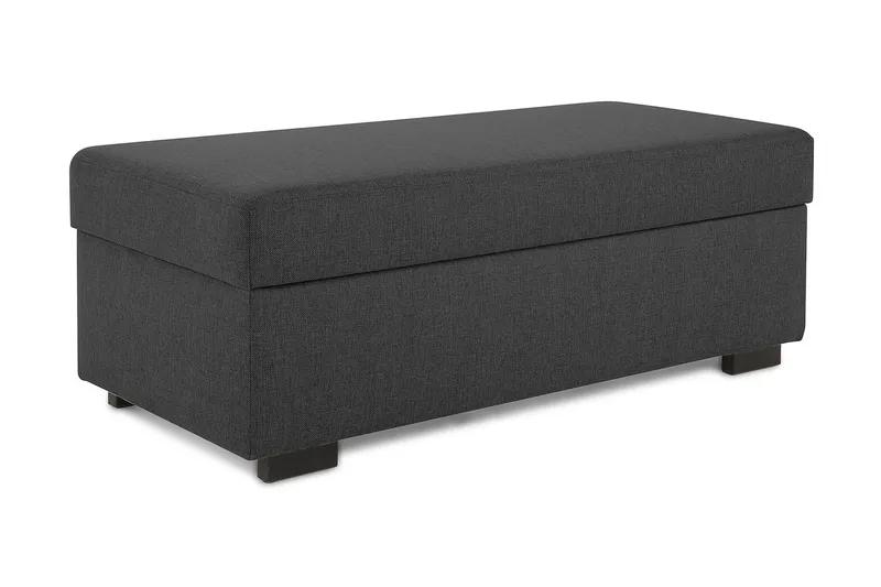 Crazy Fotpall med Förvaring 120x50 - Mörkgrå - Products - Möbler - Fåtölj & stolar - Pall & puff - Fotpallar