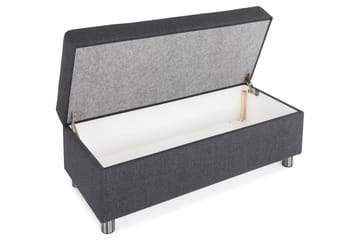 Crazy Fotpall med Förvaring 120x50 - Mörkgrå - Products - Möbler - Fåtölj & stolar - Pall & puff - Fotpallar