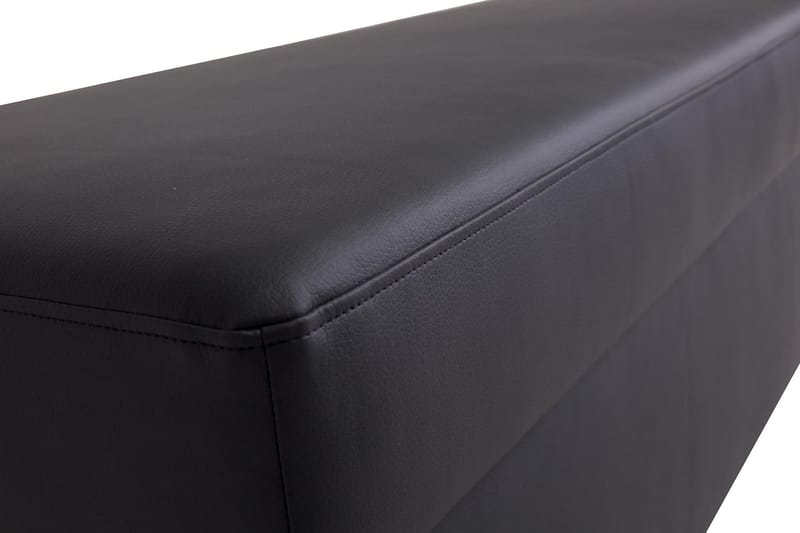 Crazy Fotpall med Förvaring 120x50 - Svart Konstläder - Products - Möbler - Fåtölj & stolar - Pall & puff - Fotpallar