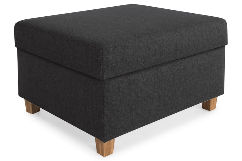 Crazy Fotpall med Förvaring 80x65 - Antracit - Products - Möbler - Fåtölj & stolar - Pall & puff - Fotpallar