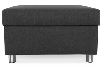 Crazy Fotpall med Förvaring 80x65 - Antracit - Products - Möbler - Fåtölj & stolar - Pall & puff - Fotpallar