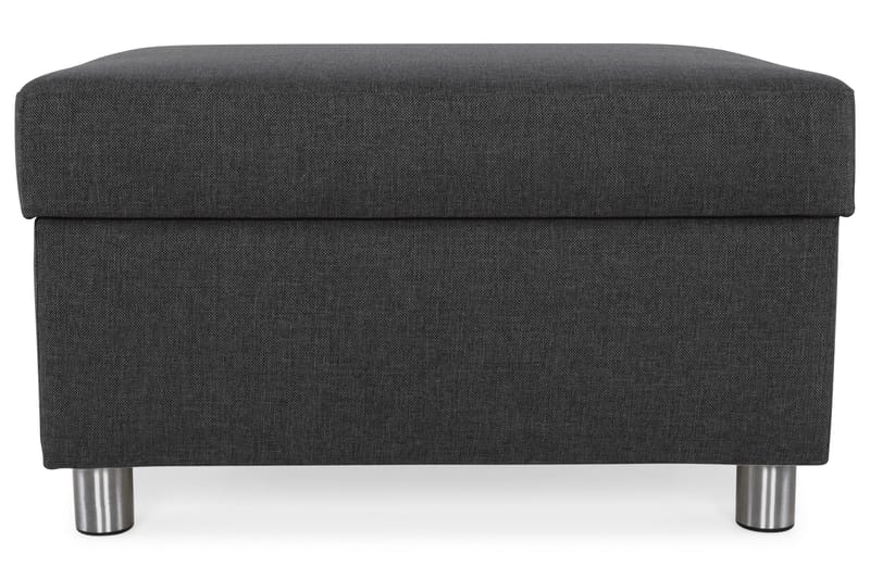 Crazy Fotpall med Förvaring 80x65 - Antracit - Products - Möbler - Fåtölj & stolar - Pall & puff - Fotpallar