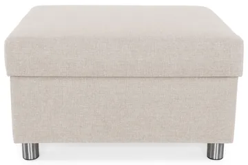 Crazy Fotpall med Förvaring 80x65 - Beige - Products - Möbler - Fåtölj & stolar - Pall & puff - Fotpallar