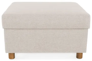 Crazy Fotpall med Förvaring 80x65 - Beige - Products - Möbler - Fåtölj & stolar - Pall & puff - Fotpallar
