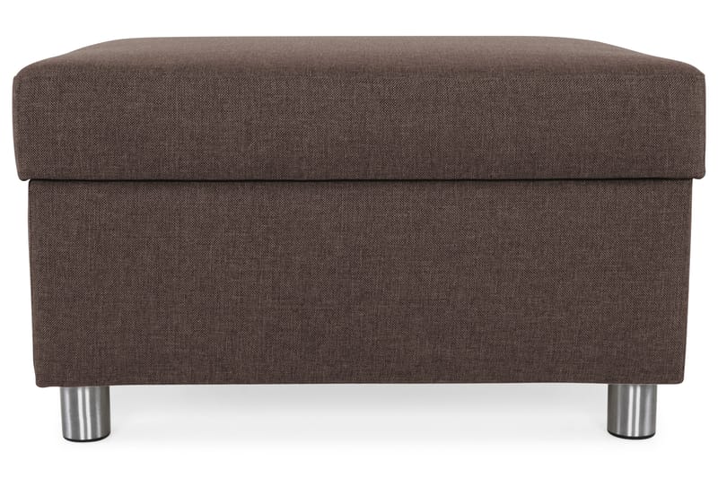 Crazy Fotpall med Förvaring 80x65 - Brun - Products - Möbler - Fåtölj & stolar - Pall & puff - Fotpallar