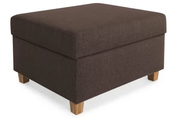 Crazy Fotpall med Förvaring 80x65 - Brun - Products - Möbler - Fåtölj & stolar - Pall & puff - Fotpallar