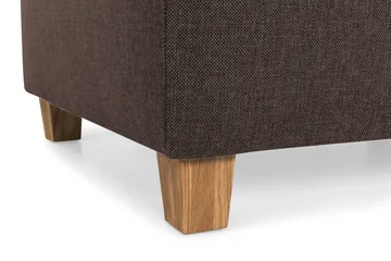 Crazy Fotpall med Förvaring 80x65 - Brun - Products - Möbler - Fåtölj & stolar - Pall & puff - Fotpallar