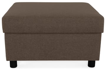 Crazy Fotpall med Förvaring 80x65 - Brun - Products - Möbler - Fåtölj & stolar - Pall & puff - Fotpallar