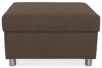 Crazy Fotpall med Förvaring 80x65 - Brun - Products - Möbler - Fåtölj & stolar - Pall & puff - Fotpallar