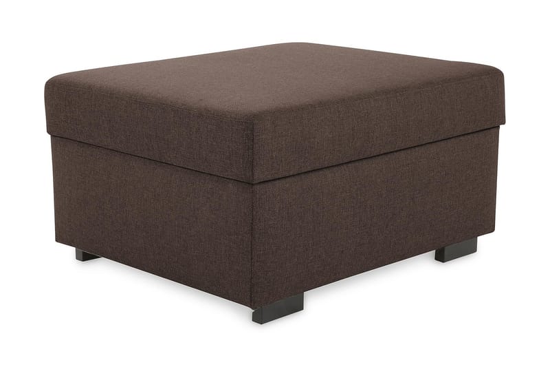 Crazy Fotpall med Förvaring 80x65 - Brun - Products - Möbler - Fåtölj & stolar - Pall & puff - Fotpallar