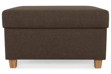 Crazy Fotpall med Förvaring 80x65 - Brun - Products - Möbler - Fåtölj & stolar - Pall & puff - Fotpallar